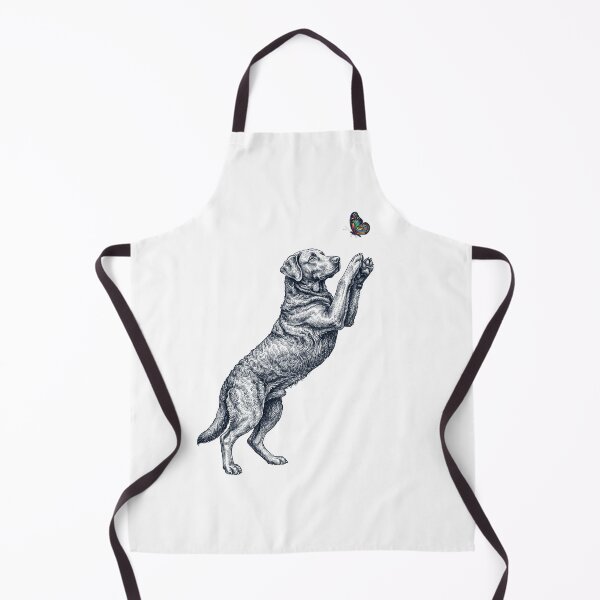 Item preview, Vintage Chesapeake Bay Retriever with Butterfly Dog Mom Owner designed and sold by TerryConnells.
