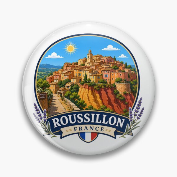 Item preview, Roussillon, France - Ochre Cliffs designed and sold by Myra365Art.
