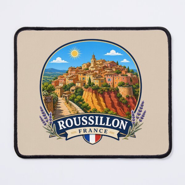 Item preview, Roussillon, France - Ochre Cliffs designed and sold by Myra365Art.
