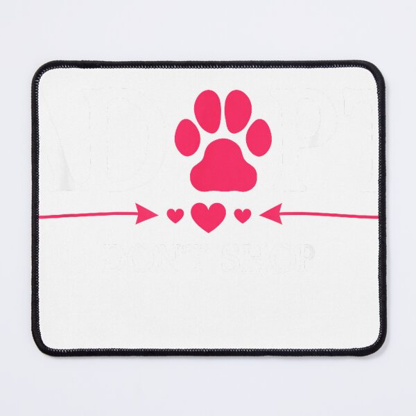 Item preview, Rescued Is My Favorite Breed Adopt Don't Shop Dog Lovers T-Shirt designed and sold by rawr00.