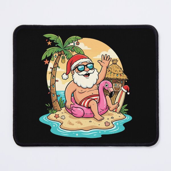 Item preview, Christmas In July Tropical Santa designed and sold by dudelinart.