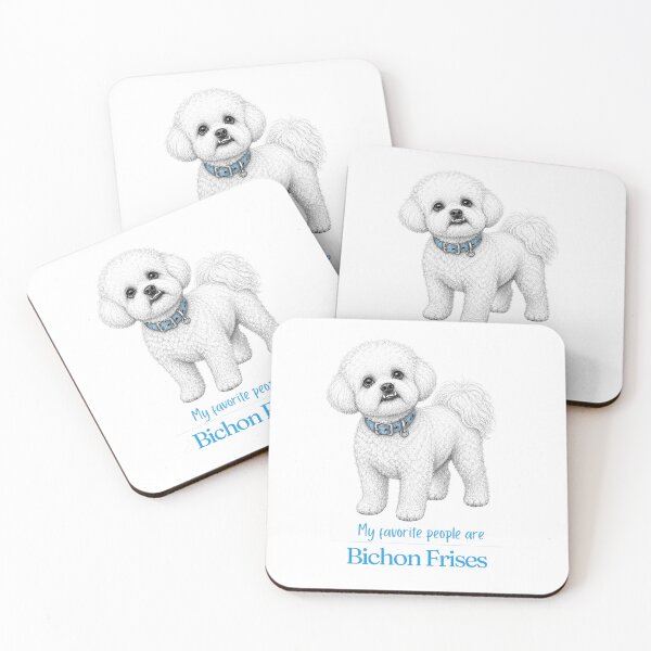Item preview, My Favorite People Are Bichon Frises | Bichon Mom Dad Gift | Bichon Frise Christmas Gift | Birthday Gift | Shirt Mug Sticker designed and sold by The Frog.
