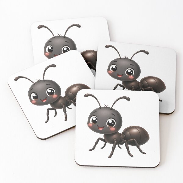 Item preview, Cute Ant – Adorable Kawaii Ant Illustration designed and sold by Seculinator.