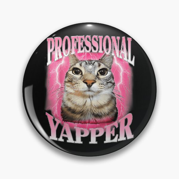 Item preview, Professional Yapper Cat Lover Funny Pet Owner designed and sold by SeraXYZ.