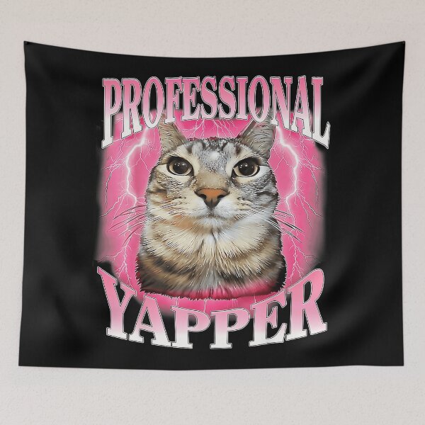 Item preview, Professional Yapper Cat Lover Funny Pet Owner designed and sold by SeraXYZ.