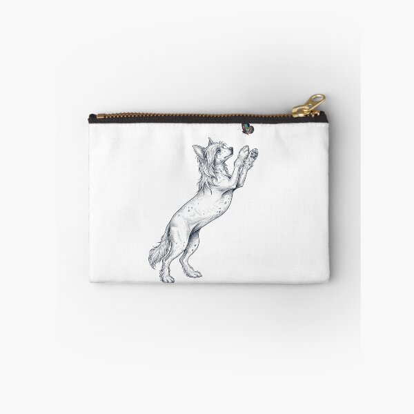 Item preview, Vintage Chinese Crested Dog with Butterfly Dog Mom Owner designed and sold by TerryConnells.
