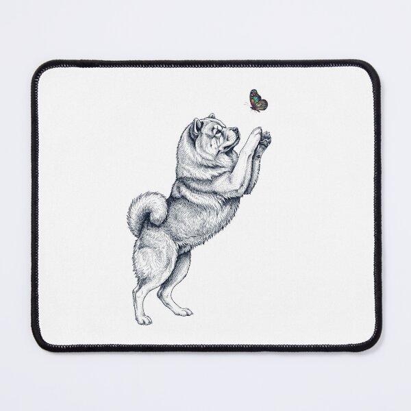 Item preview, Vintage Chow Chow with Butterfly Dog Mom Owner designed and sold by TerryConnells.