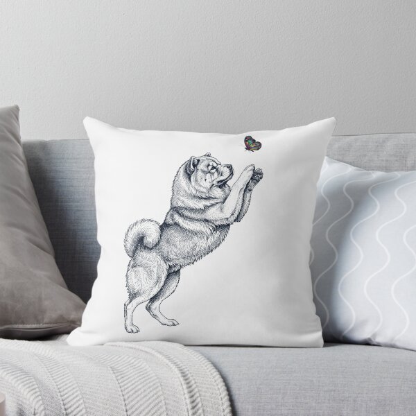 Item preview, Vintage Chow Chow with Butterfly Dog Mom Owner designed and sold by TerryConnells.