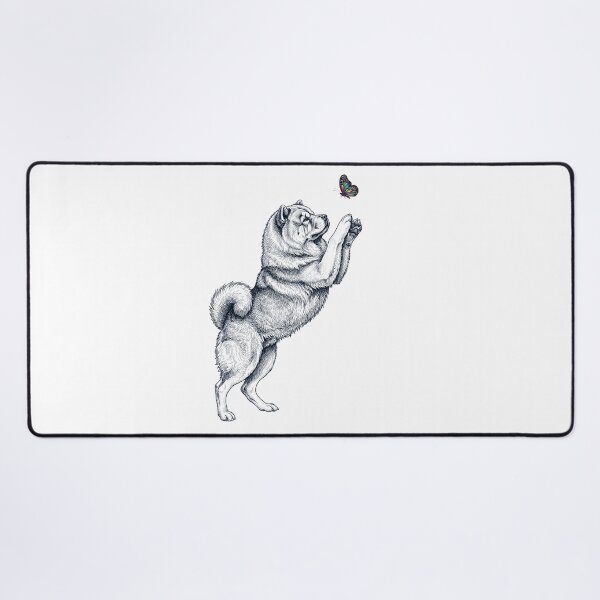 Item preview, Vintage Chow Chow with Butterfly Dog Mom Owner designed and sold by TerryConnells.