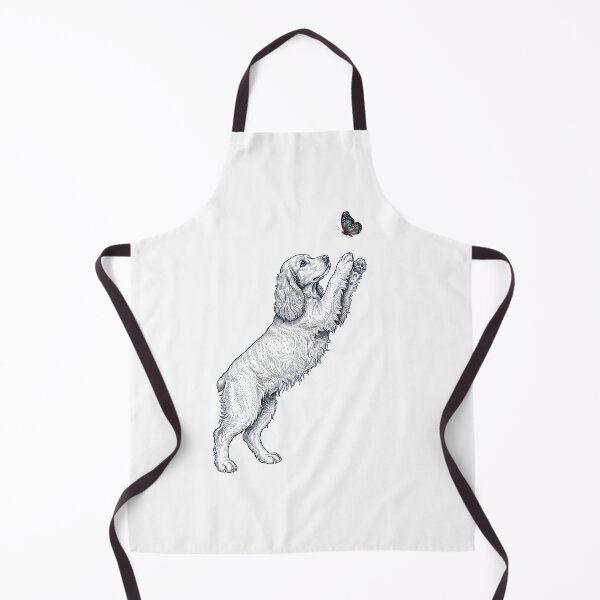 Item preview, Vintage Cocker Spaniel with Butterfly Dog Mom Owner designed and sold by TerryConnells.
