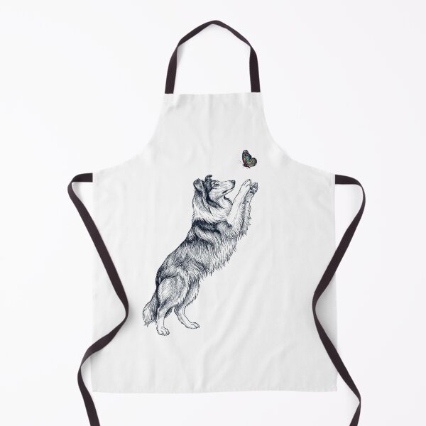 Item preview, Vintage Collie with Butterfly Dog Mom Owner designed and sold by TerryConnells.