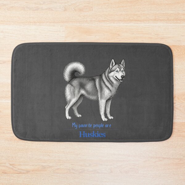 Item preview, My Favorite People Are Huskies | Husky Mom Dad Gift | Husky Christmas Gift | Husky Birthday Gift | Siberian Husky Shirt Mug Sticker designed and sold by The Frog.