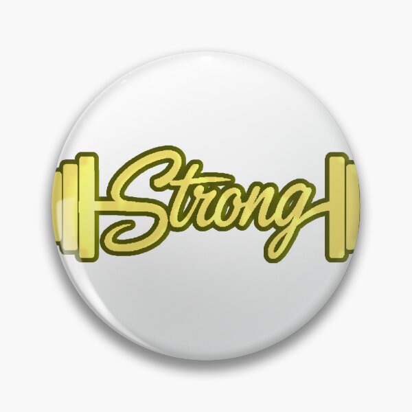 Item preview, Strong Barbell Weights Lettering Gold Gym designed and sold by AstronautMerch.