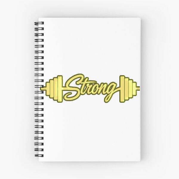 Item preview, Strong Barbell Weights Lettering Gold Gym designed and sold by AstronautMerch.