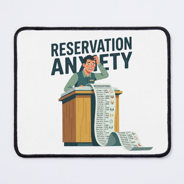 Item preview, Reservation Anxiety: Powered By Stress And Appetizers designed and sold by BrewChef.