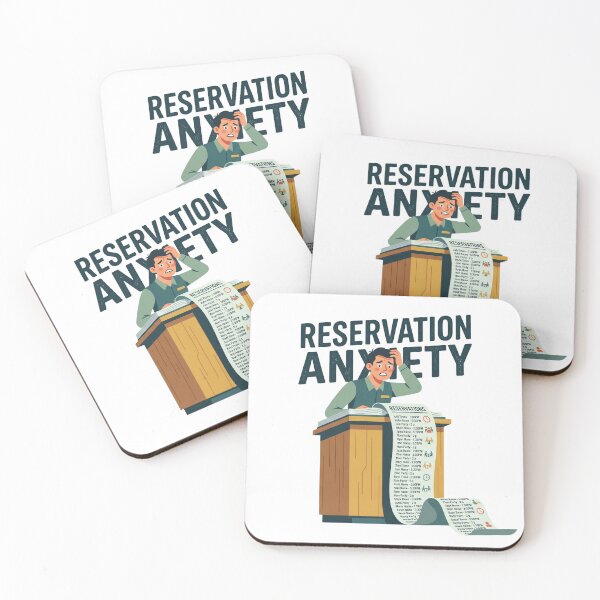 Item preview, Reservation Anxiety: Powered By Stress And Appetizers designed and sold by BrewChef.