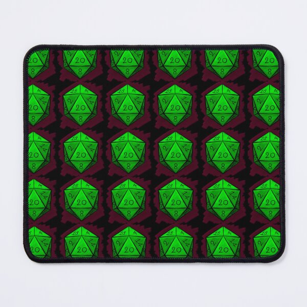 Item preview, Natural 20 Green D20 dice designed and sold by Bulles-de-Meri.