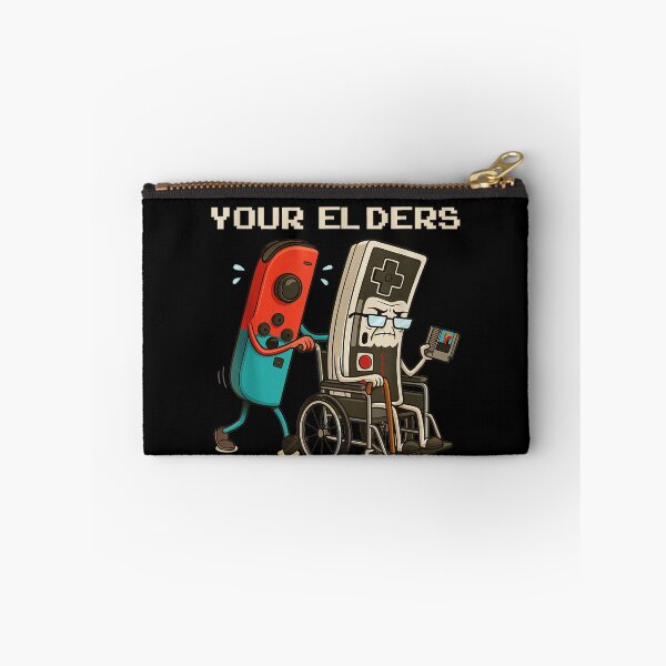 Item preview, Respect Your Elders Retro Gamer Video Games Player designed and sold by SeraXYZ.