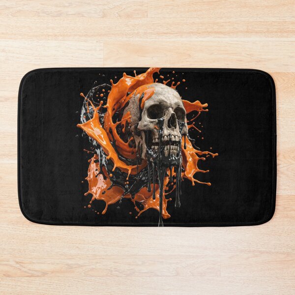 Item preview, Abstract Skull Liquid Paint Splash Art designed and sold by seven things shop.