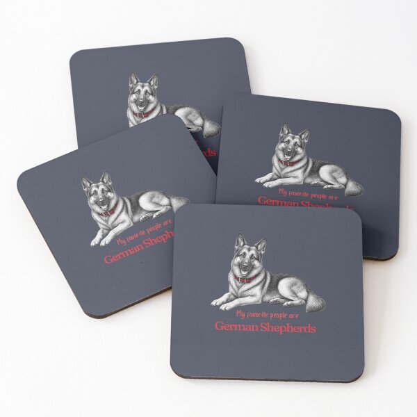 Item preview, My Favorite People Are German Shepherds | GSD Mom Dad Gift | German Shepherd Christmas Gift | Birthday Gift | Alsatian Shirt Mug designed and sold by The Frog.