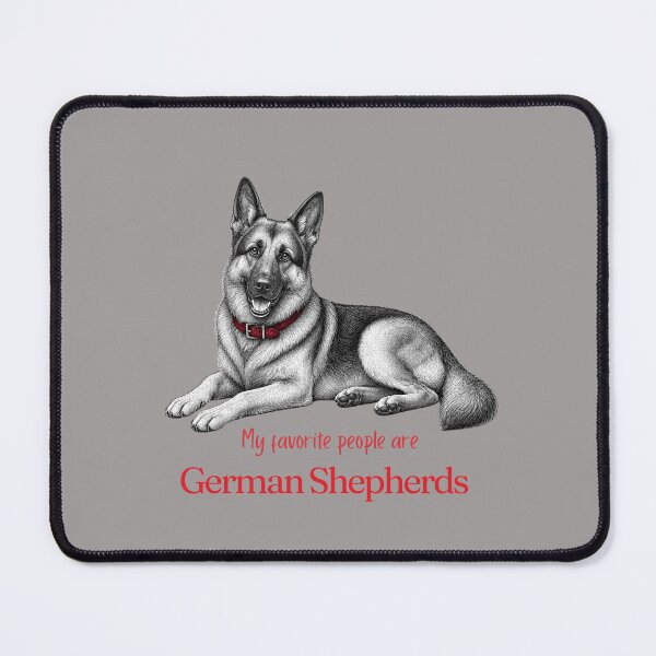 Item preview, My Favorite People Are German Shepherds | GSD Mom Dad Gift | German Shepherd Christmas Gift | Birthday Gift | Alsatian Shirt Mug designed and sold by The Frog.