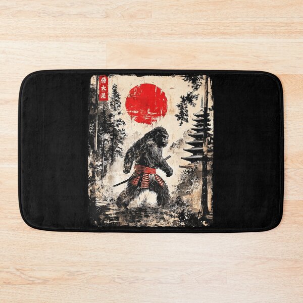 Item preview, Tokudai Ashi Samurai Bigfoot Japan Cryptid designed and sold by SeraXYZ.