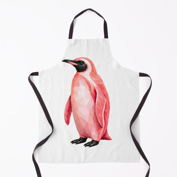 Item preview, Flamingo Penguin – Geometric Pink Paradise designed and sold by filou designs.