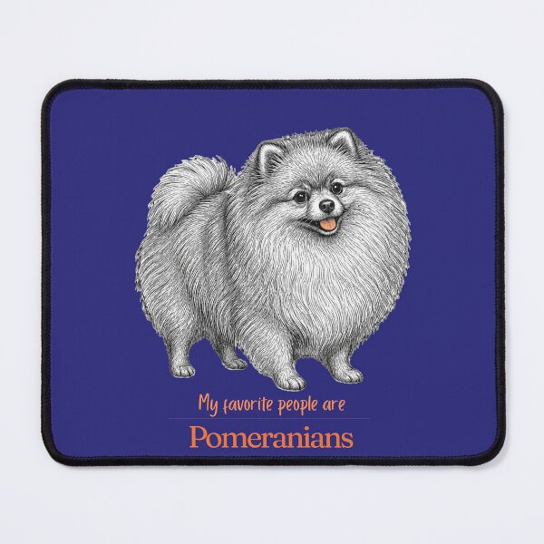 Item preview, My Favorite People Are Pomeranians | Pomeranian Mom Dad Gift | Pomeranian Christmas Gift | Birthday Gift | Pom Fluffy Dog Shirt Mug Sticker designed and sold by The Frog.