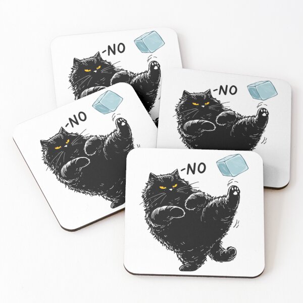 Item preview, Cat Says NO ICE designed and sold by VerdieKautz.