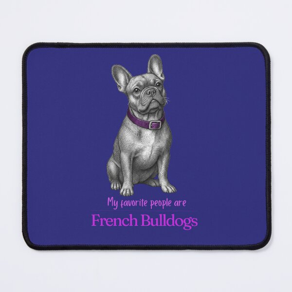Item preview, My Favorite People Are French Bulldogs | Frenchie Mom Dad Gift | French Bulldog Christmas Gift | Birthday Gift | Bat Ears Shirt Mug designed and sold by The Frog.