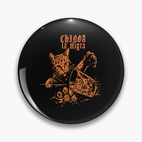 Item preview, Chinga la migra Cat anti-ICE designed and sold by VerdieKautz.