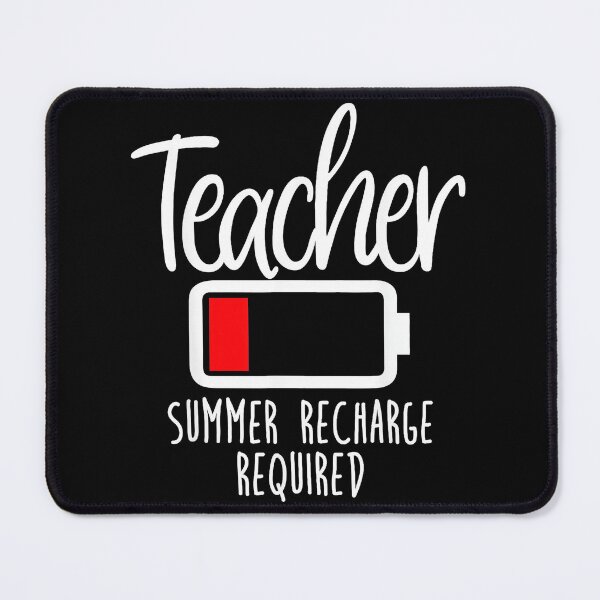 Item preview, Teacher Summer Recharge Required Educator Appreciation Gift designed and sold by SeraXYZ.