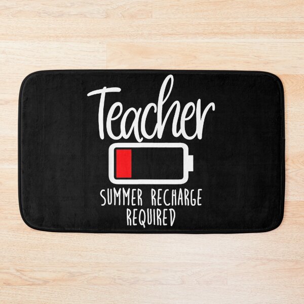 Item preview, Teacher Summer Recharge Required Educator Appreciation Gift designed and sold by SeraXYZ.