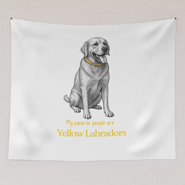 Item preview, My Favorite People Are Yellow Labradors | Yellow Lab Mom Dad Gift | Yellow Lab Christmas Gift | Birthday Gift | Shirt Mug Sticker designed and sold by The Frog.