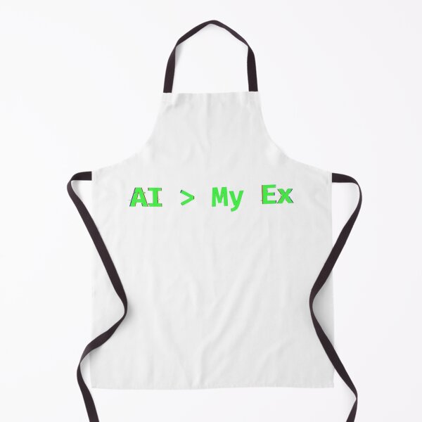 Item preview, AI Is Better Than My Ex Funny AI Nerd Humor designed and sold by JaiSoftStudio.