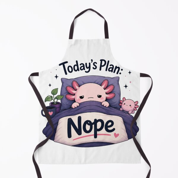 Item preview, axolotl in bed designed and sold by PeterPunkt.