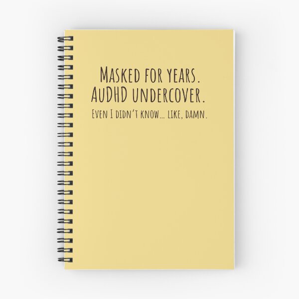 Item preview, Masked for Years AuDHD Late Diagnosis Gift designed and sold by Notty DOT.