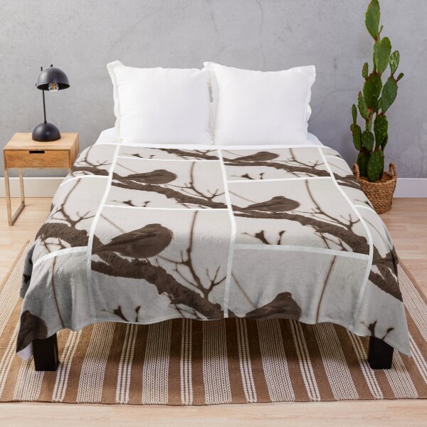 Item preview, Solitary Bird Winter Branch designed and sold by Breannarts.