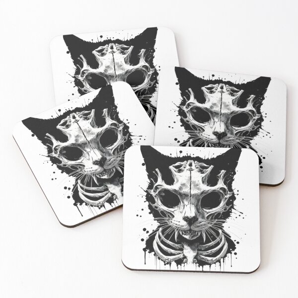 Item preview, Gothic Skull Cat Design designed and sold by Studioartwork.