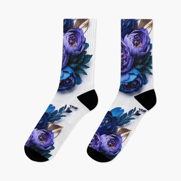 Item preview, Blue Purple Peony Bouquet Floral Botanical Design designed and sold by GalleryPeak.