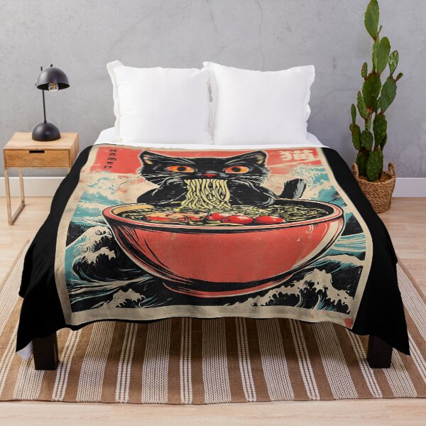 Item preview, Ramen Cat Japanese Noodle Foodie Pet Owner designed and sold by SeraXYZ.