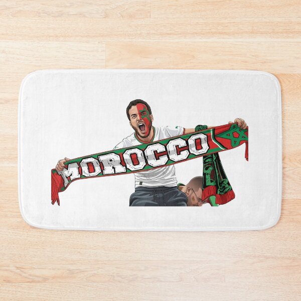 Item preview, Moroccan Football Supporter designed and sold by shoppypod.