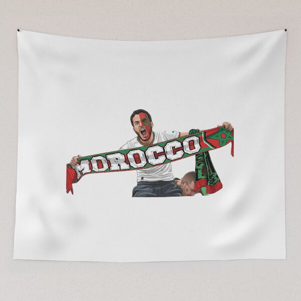 Item preview, Moroccan Football Supporter designed and sold by shoppypod.