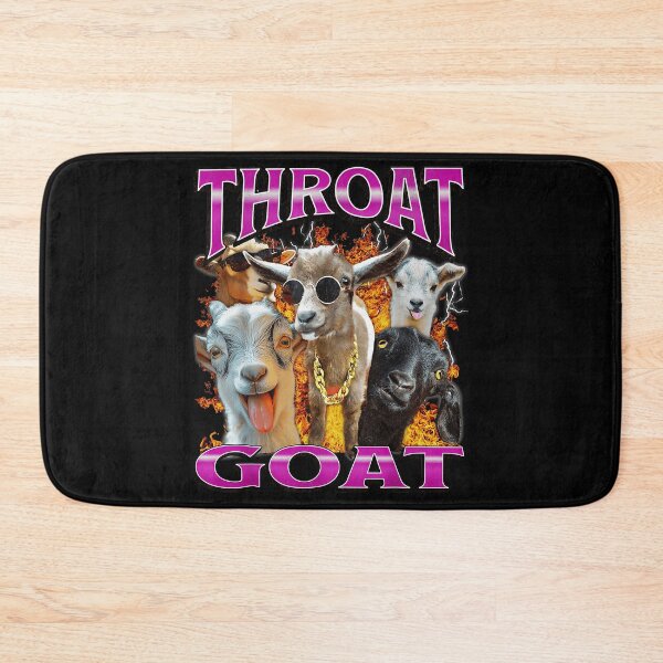 Item preview, Throat Goat Funny Goats Meme Animal Lover designed and sold by SeraXYZ.
