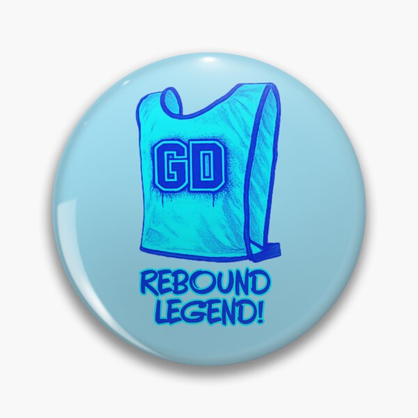Item preview, GD Goal Defence - Netball - Rebound Legend! designed and sold by Hello Bee Bee.