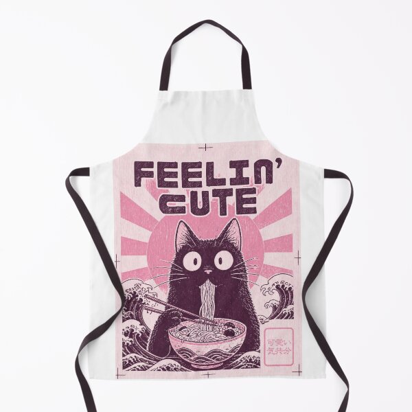 Item preview, Feeling Cute Kitty Pink designed and sold by Bluebird Crafted Tee.