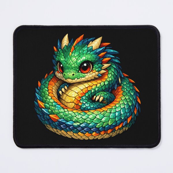 Item preview, Prismscale Coilkeeper Wyrm designed and sold by HollyAllenzo.