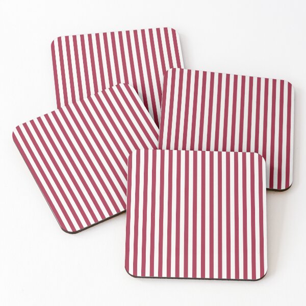 Item preview, Red & White Vertical Stripes Pattern | Minimalist Seamless Stripe Design designed and sold by Ihca.