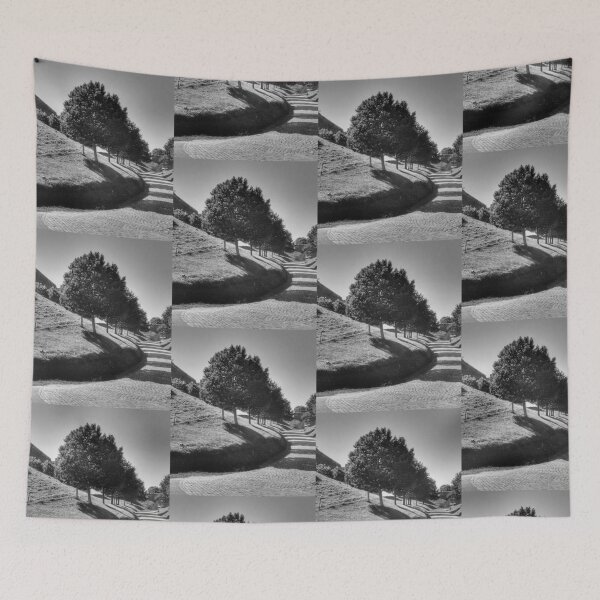Item preview, Cobblestone Path Through the Trees designed and sold by Breannarts.
