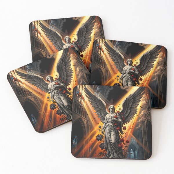 Item preview, Epic Dark Fantasy &amp; Gothic Cathedral Wall Art (3:4) designed and sold by Cyber-ART-Studio.